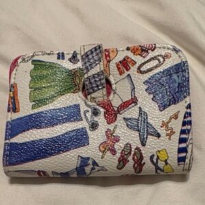 Colorful Women's Fashion Print Clutch